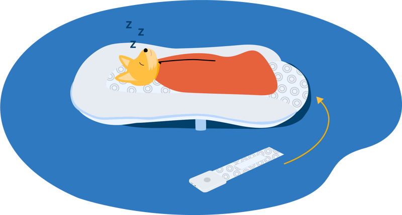 Visualisierung Babyphone mit Sensormatte
